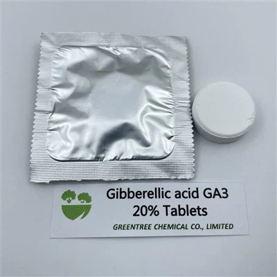 Bitki Büyümesini Teşvik Etmek İçin C19H22O6 Pgr Gibberellik Asit/Ga3 20% Tabletler