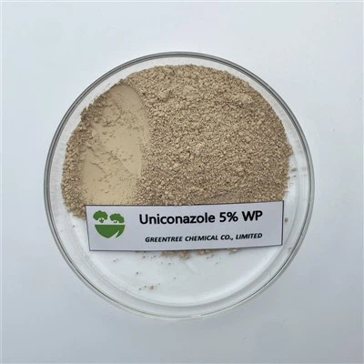 CAS No. 83657-22-1 Bitki Gelişimini Düzenleyici Yüzde 95 Tc Yüzde 5 Wp Uniconazole
