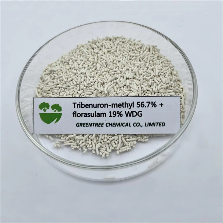 Tribenuron Metil 567 G/Kg + Florasulam 190 G/Kg Wdg CAS 101200-48-0+145701-23-1 Herbisit
